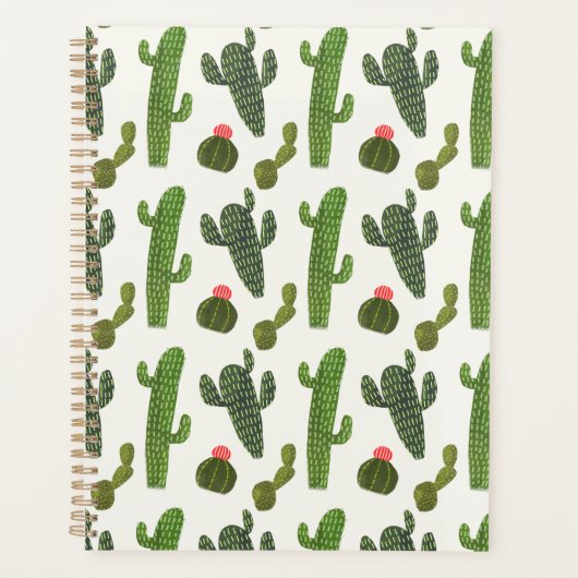Llamarama Collection | Niedliche Kaktus Planer (Vorderseite)