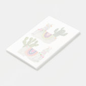 Llamarama-Sammlung| Llamas Post-it Klebezettel (angewinkelt)