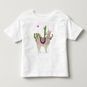 Llamarama Sammlung niedliches Lllamas Kleinkind T-shirt