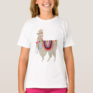 Llamarama Sammlung niedliches Lllamas T-Shirt