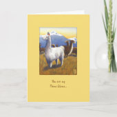 Llamas am Muttertag der Maismutter Karte (Vorderseite)