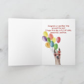 Llamas Birthday Feiertagskarte (Innenseite)