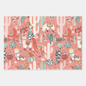 Llamas-Diversity Geschenkpapier Set (Vorderseite 2)