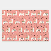 Llamas-Diversity Geschenkpapier Set (Vorderseite)
