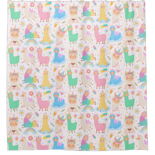 Llamas Duschvorhang