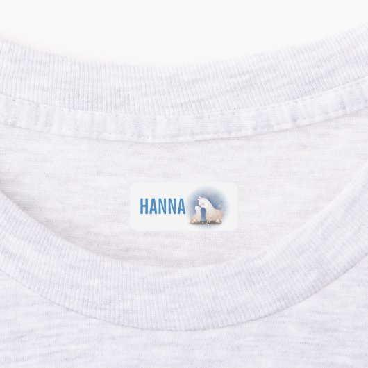 Llamas Etiketten (Befestigt)