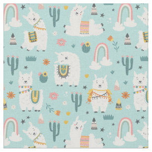 Llamas Fabric Stoff