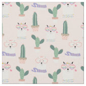 Llamas Fabric Stoff (Nahaufnahme)