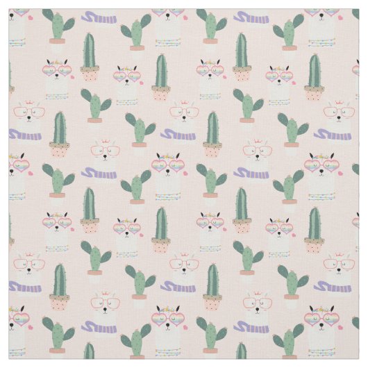 Llamas Fabric Stoff (Muster)