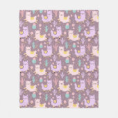 Llamas Fleece Blanket (Vorderseite)