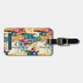 Llamas Gepäcksmarken Gepäckanhänger (Vorderseite horizontal)