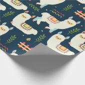 Llamas Geschenkpapier (Ecke)
