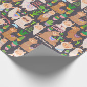 Llamas Geschenkpapier (Ecke)