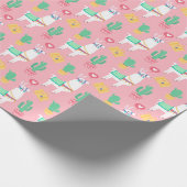 Llamas Geschenkpapier (Ecke)