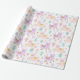 Llamas Geschenkpapier