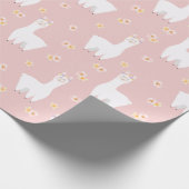 Llamas Geschenkpapier (Ecke)