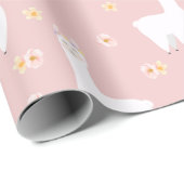 Llamas Geschenkpapier (Rolleneckpunkt)