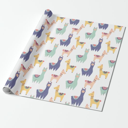 Llamas Geschenkpapier (Ungerollt)