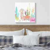 Llamas I Leinwanddruck (Insitu (Schlafzimmer))