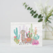Llamas I Postkarte (Stehend Vorderseite)