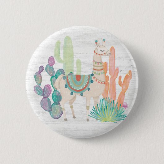 Llamas II Button (Vorderseite)