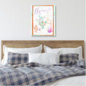 Llamas II Llamour Leinwanddruck (Insitu (Schlafzimmer))