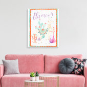 Llamas II Llamour Leinwanddruck (Insitu (Wohnzimmer))