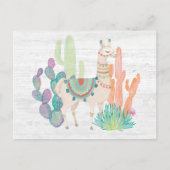 Llamas II Postkarte (Vorderseite)