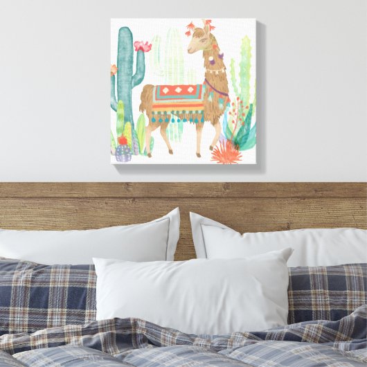 Llamas III Leinwanddruck (Insitu (Schlafzimmer))