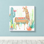 Llamas III Leinwanddruck (Insitu (Holzboden))