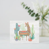 Llamas III Postkarte (Stehend Vorderseite)