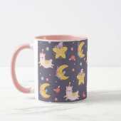 Llamas in der Sky-Tasse Tasse (Links)