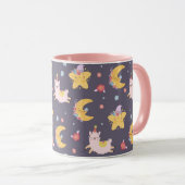 Llamas in der Sky-Tasse Tasse (VorderseiteRechts)