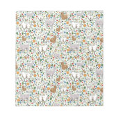 Llamas in Green Notizblock (Vorderseite)