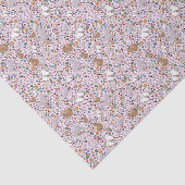 Llamas in Rosa Seidenpapier (Ausschnitt)