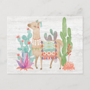 Llamas IV Postkarte