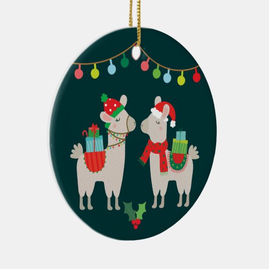 Llamas Keramik Ornament (Rechts)