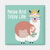 Llamas Magnet (Vorne)