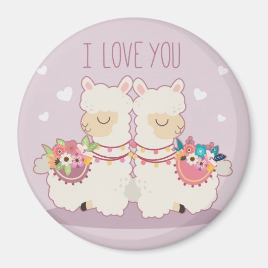 Llamas Magnet (Vorne)