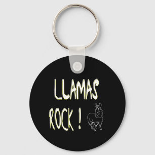 Llamas Rock! Schlüsselanhänger