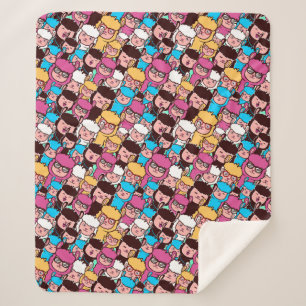 Llamas Sherpa Blanket Sherpadecke