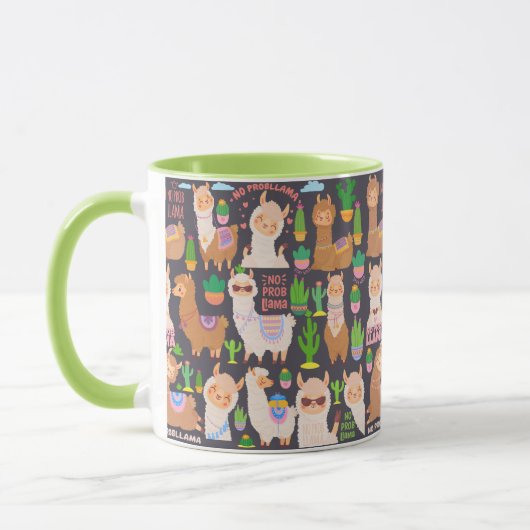 Llamas Tasse (Links)