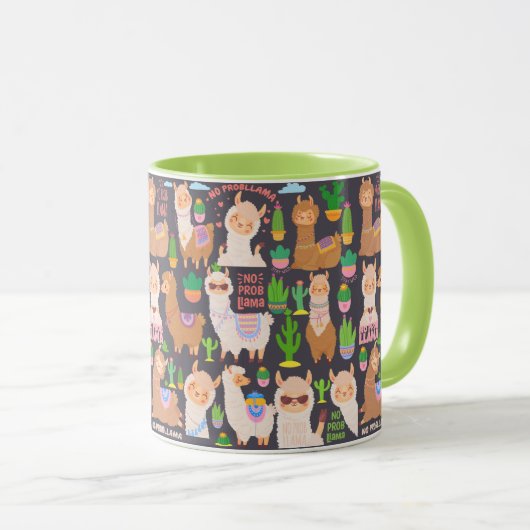 Llamas Tasse (VorderseiteRechts)