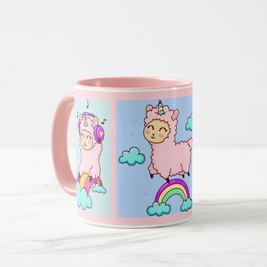 Llamas-Tasse Tasse (Vorderseite Links)