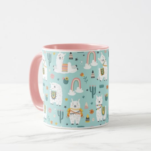 Llamas-Tasse Tasse (Vorderseite Links)