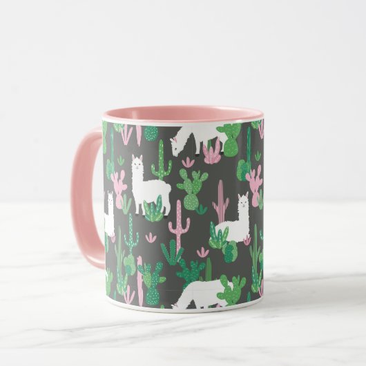 Llamas-Tasse Tasse (Vorderseite Links)