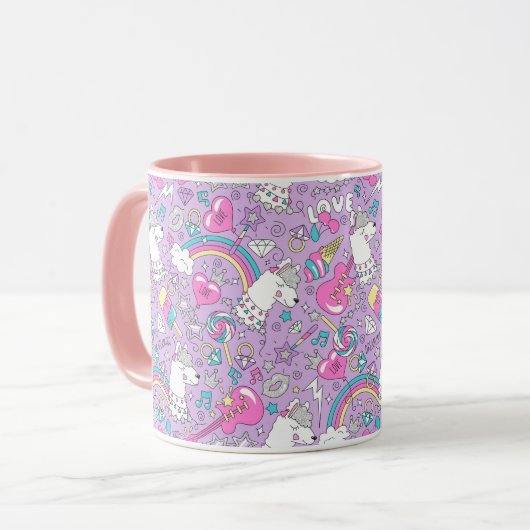 Llamas-Tasse Tasse (Vorderseite Links)