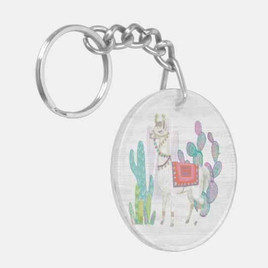 Llamas V Schlüsselanhänger (Vorderseite links)