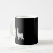 Llamas With Hats Carl Kaffeetasse (Vorderseite Links)