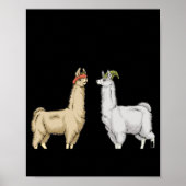 Llamas With Hats Carl Poster (Vorne)